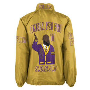 (Custom) AfricaZone Jacket - Omega Psi Phi Fraternity Crossing Jacket A31 | Africazone.store