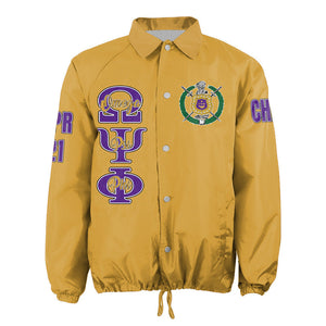 AfricaZone Jacket - Omega Psi Phi Crossing Jacket A31 | Africazone.store