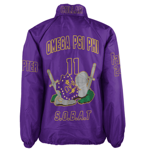 (Custom) AfricaZone Jacket - Omega Psi Phi Fraternity Knight Crossing Jacket A311 | Africazone.store