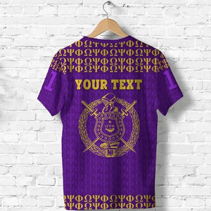 Africazone T-Shirt - Personalized Omega Psi Phi Bull Dogs Special J5 | Africazone.store