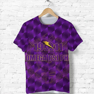 Africazone T-Shirt - Personalized Omega Psi Phi Fraternity 1911 Still Omega J5 | Africazone.store