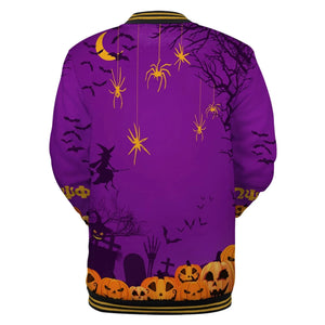 AfricaZone Jacket - Omega Psi Phi Halloween Baseball Jacket J5 | Africazone.store