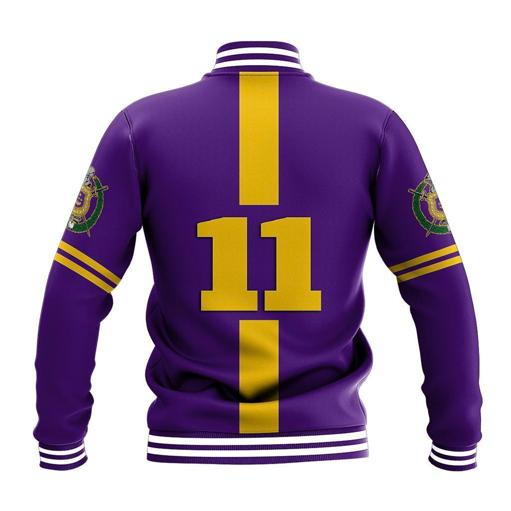 AfricaZone Jacket - OMEGA PSI PHI SAINT STYLE BASEBALL JACKET J09 | Africazone.store