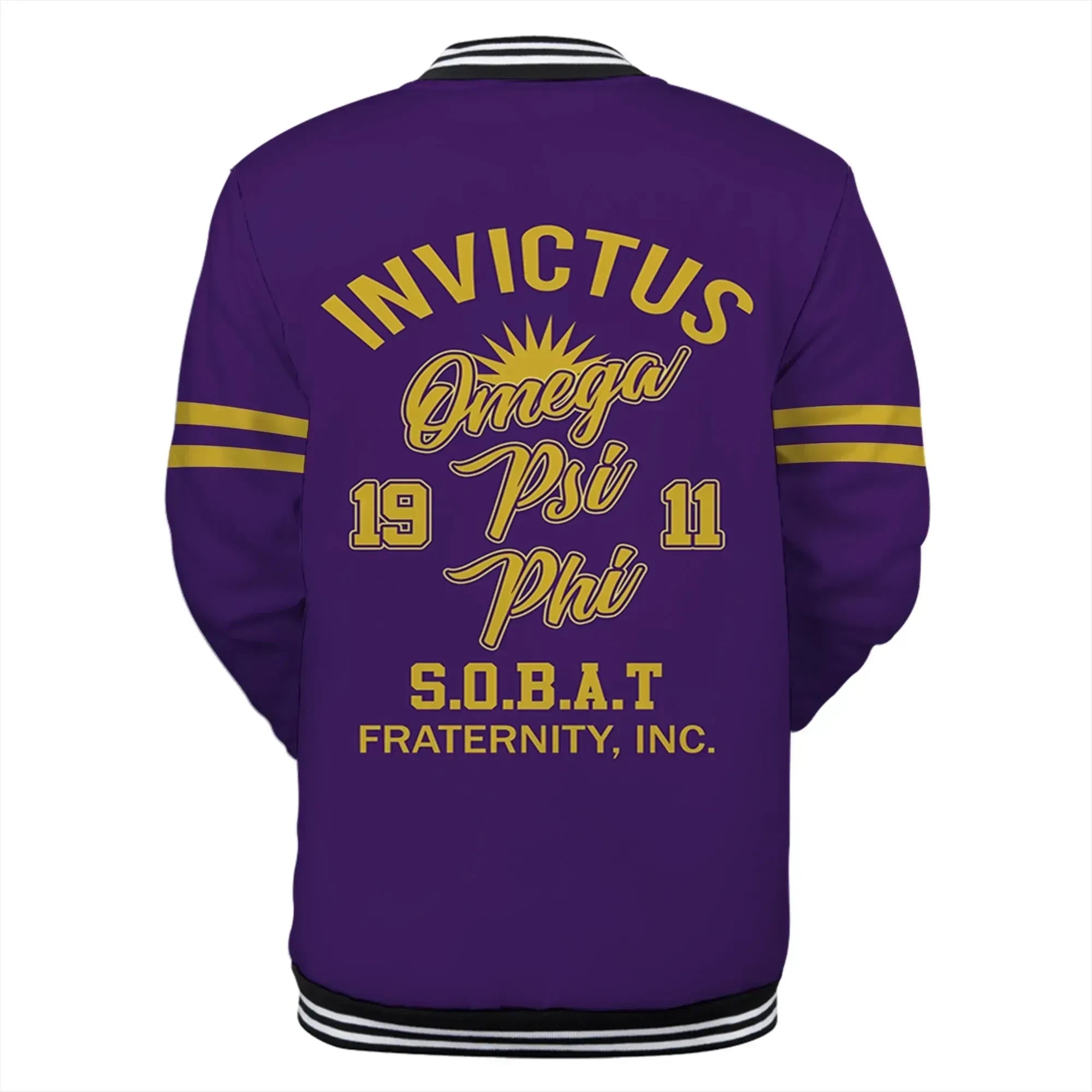AfricaZone Jacket - Omega Psi Phi 39 Baseball Jacket J5 | Africazone.store