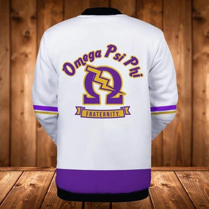 AfricaZone Greek Life Jacket - Thunder Omega Psi Phi Baseball Jacket J5 | Africazone.store