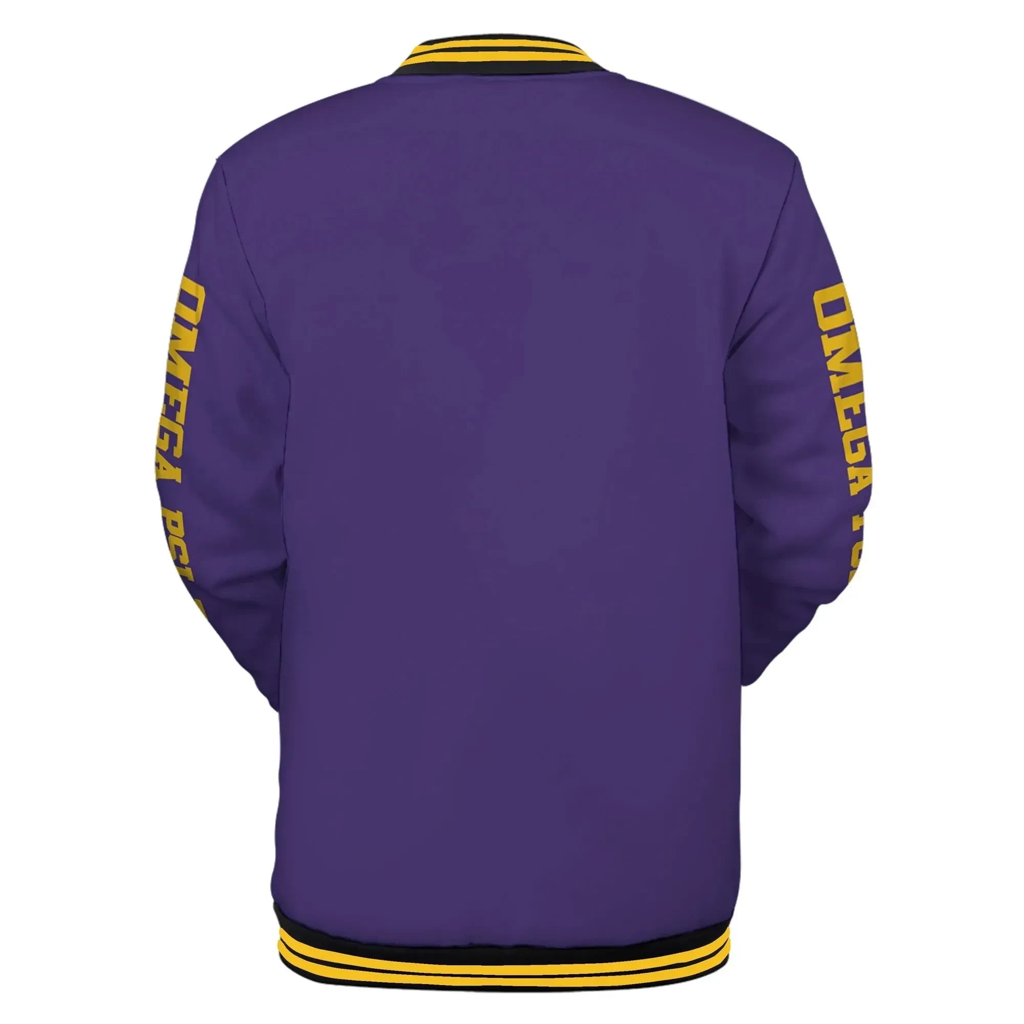 AfricaZone Jacket - Omega Psi Phi Ques Frat Baseball Jacket J5 | Africazone.store