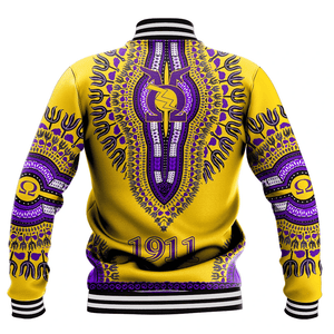 AfricaZone Jacket - Omega Psi Phi Dashiki Baseball Jackets A31 | Africazone.store