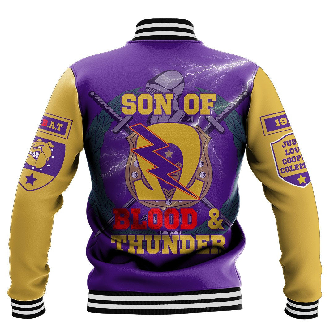 AfricaZone Jacket - Omega Psi Phi S.O.B.A.T Baseball Jackets A31 | Africazone.store