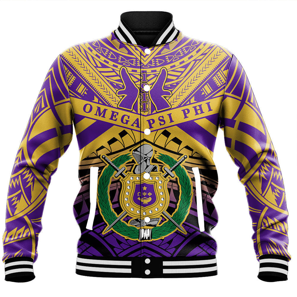 AfricaZone Clothing - Omega Psi Phi Tattoo Style Baseball Jackets A31 | Africazone.store
