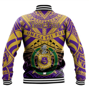 AfricaZone Clothing - Omega Psi Phi Tattoo Style Baseball Jackets A31 | Africazone.store