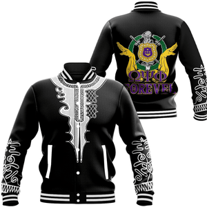 AfricaZone Jacket - Omega Psi Phi Forever Baseball Jackets A31 | Africazone.store