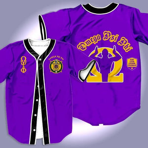 Africazone Baseball Jersey - Just Love Cooper Cole Man Omega Psi Phi J5 | Africazone.store