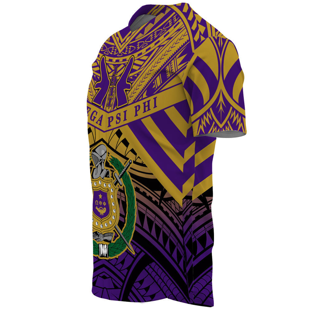 Africazone Baseball Jersey - Omega Psi Phi Tattoo Style A31 | Africazone.store