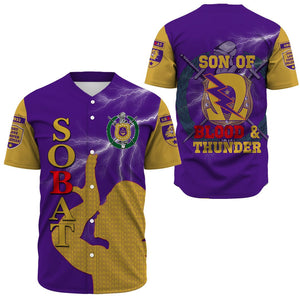 Africazone Baseball Jersey - Omega Psi Phi S.O.B.A.T A31 | Africazone.store
