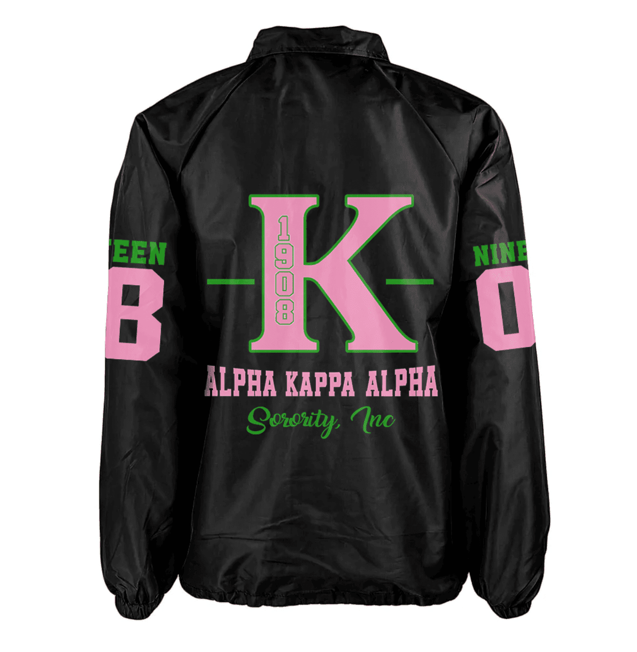 Africa Zone Greek Life Clothing - AKA Sorority Precious Pearls Crossing Jacket A31