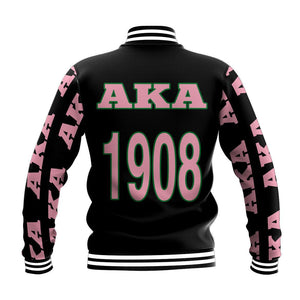 AKA Sorority Baseball Jacket