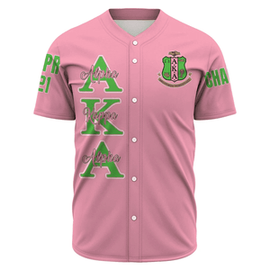 AKA Sorority (Pink) Baseball Jerseys | Africazone.store