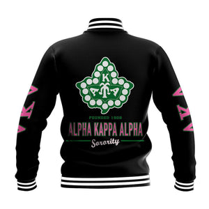 AKA Sorority Baseball Jacket
