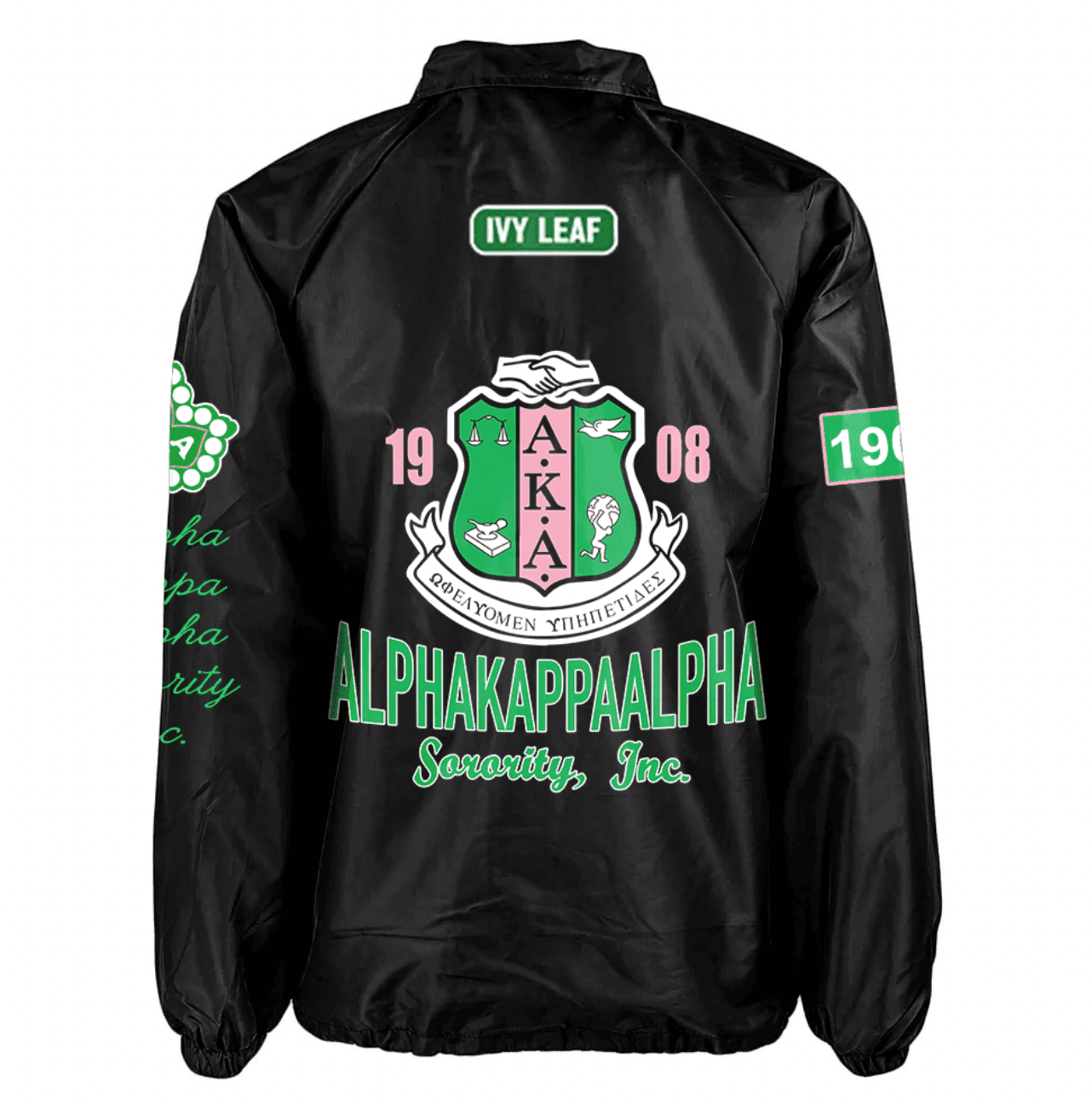 Africa Zone Greek Life Clothing - Ivy League AKA Sorority Crossing Jacket A31