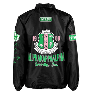 Africa Zone Greek Life Clothing - Ivy League AKA Sorority Crossing Jacket A31