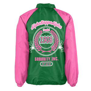 Africa Zone Greek Life Clothing - AKA Sorority John Style Crossing Jacket A31