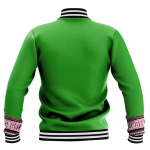 Africa Zone Greek Life Clothing - AKA Sorority Hye Won Hye Dashiki Baseball Jackets A31