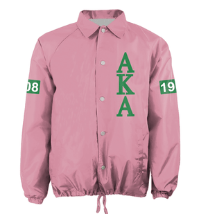 Africa Zone Greek Life Clothing - AKA Sorority Erik Style Crossing Jacket A31