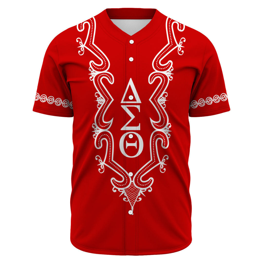Africa Zone Greek Life Clothing - Delta Sigma Theta Sorority Hye Won Hye Dashiki Baseball Jerseys A31