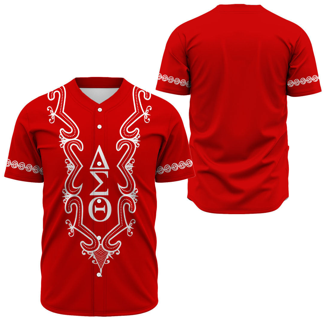 Africa Zone Greek Life Clothing - Delta Sigma Theta Sorority Hye Won Hye Dashiki Baseball Jerseys A31