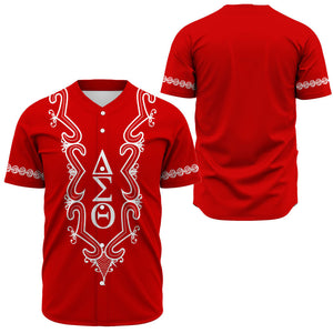 Africa Zone Greek Life Clothing - Delta Sigma Theta Sorority Hye Won Hye Dashiki Baseball Jerseys A31