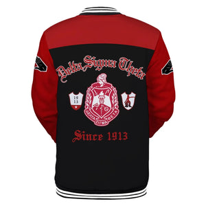 Africa Zone Greek Life Clothing - Delta Sigma Theta Sorority In Mah Heart Baseball Jacket J5
