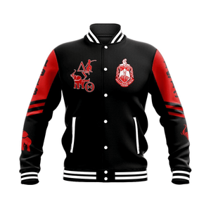 Africa Zone Greek Life Clothing - Delta Sigma Theta Sorority PHENOMENAL BASEBALL JACKET A31