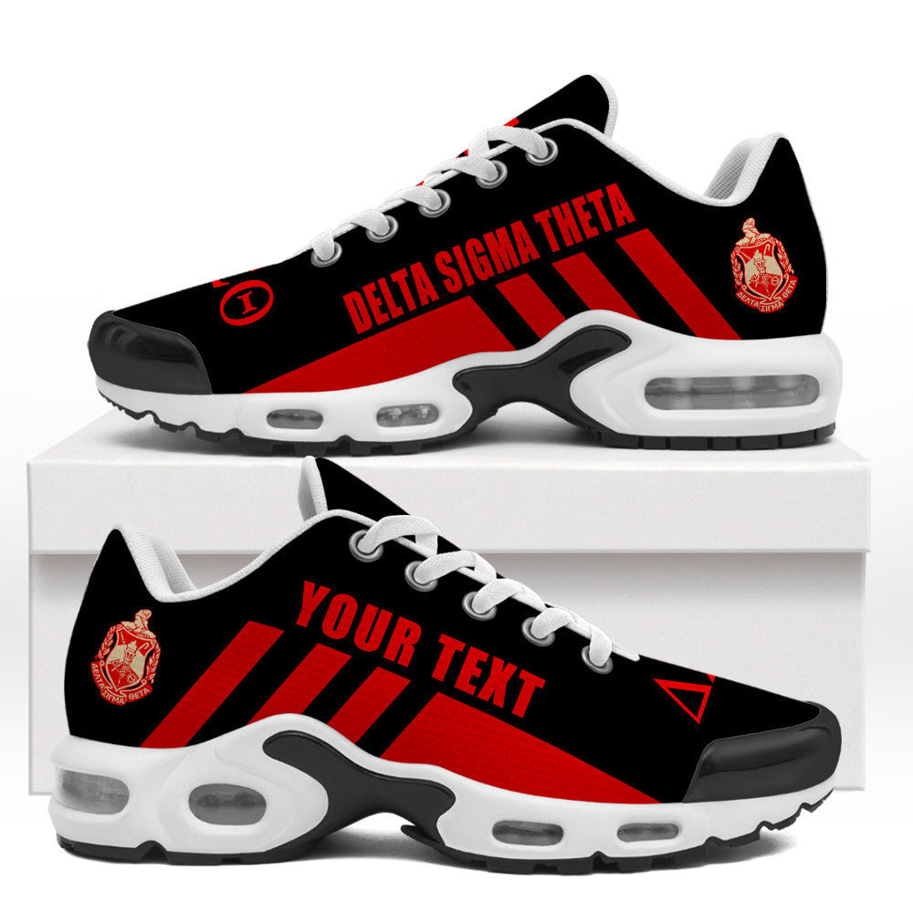 Africa Zone Greek Life Footwears - Delta Sigma Theta Sorority Cushion Sports Shoes A31