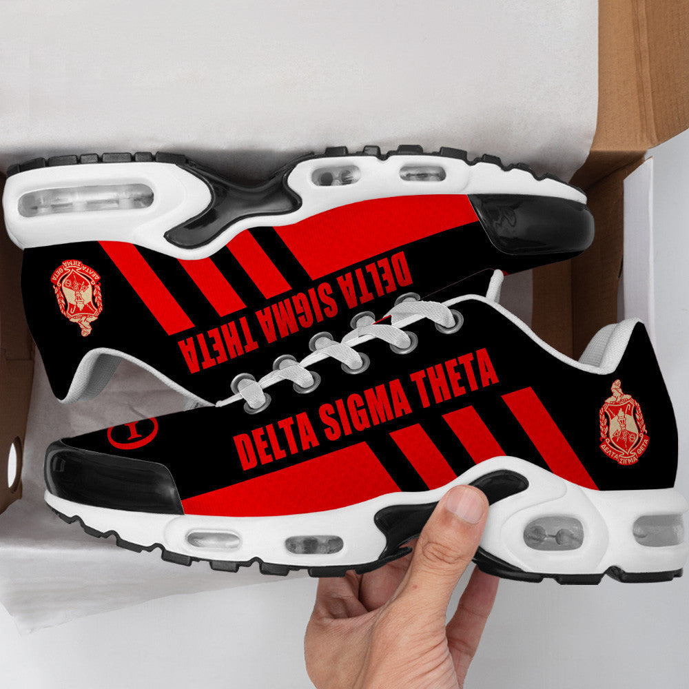 Africa Zone Greek Life Footwears - Delta Sigma Theta Sorority Cushion Sports Shoes A31
