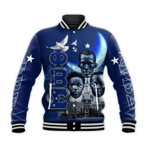 Personalised Phi Beta Sigma Founded 1914 Baseball Jacket
