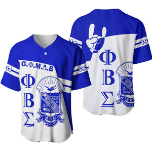 Newest Phi Beta Sigma Baseball Jersey