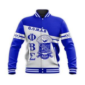Newest Phi Beta Sigma  Baseball Jacket