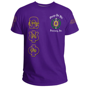 (Custom) Getteestore Clothing - Omega Psi Phi Que Man T-shirt A31