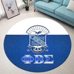 Phi Beta Sigma Lovers Version 02 Round Carpet