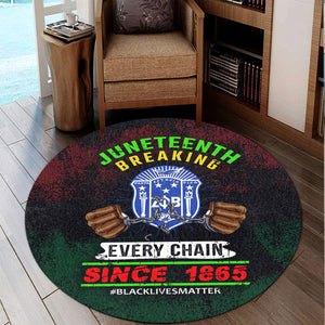 Africa Zone Round Carpet - Zeta Phi Beta Juneteenth Special Round Carpet | Lovenewzealand.co
