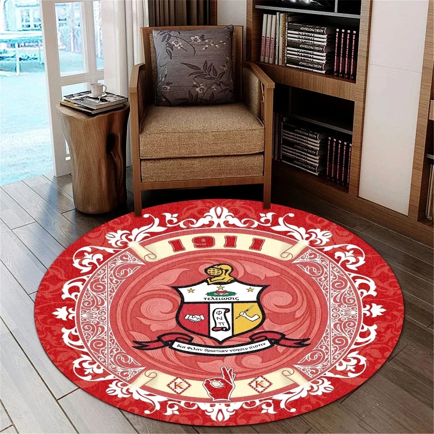 Home KAP Nupe Round Carpet J0 | Africazone9 | Gettee.com
