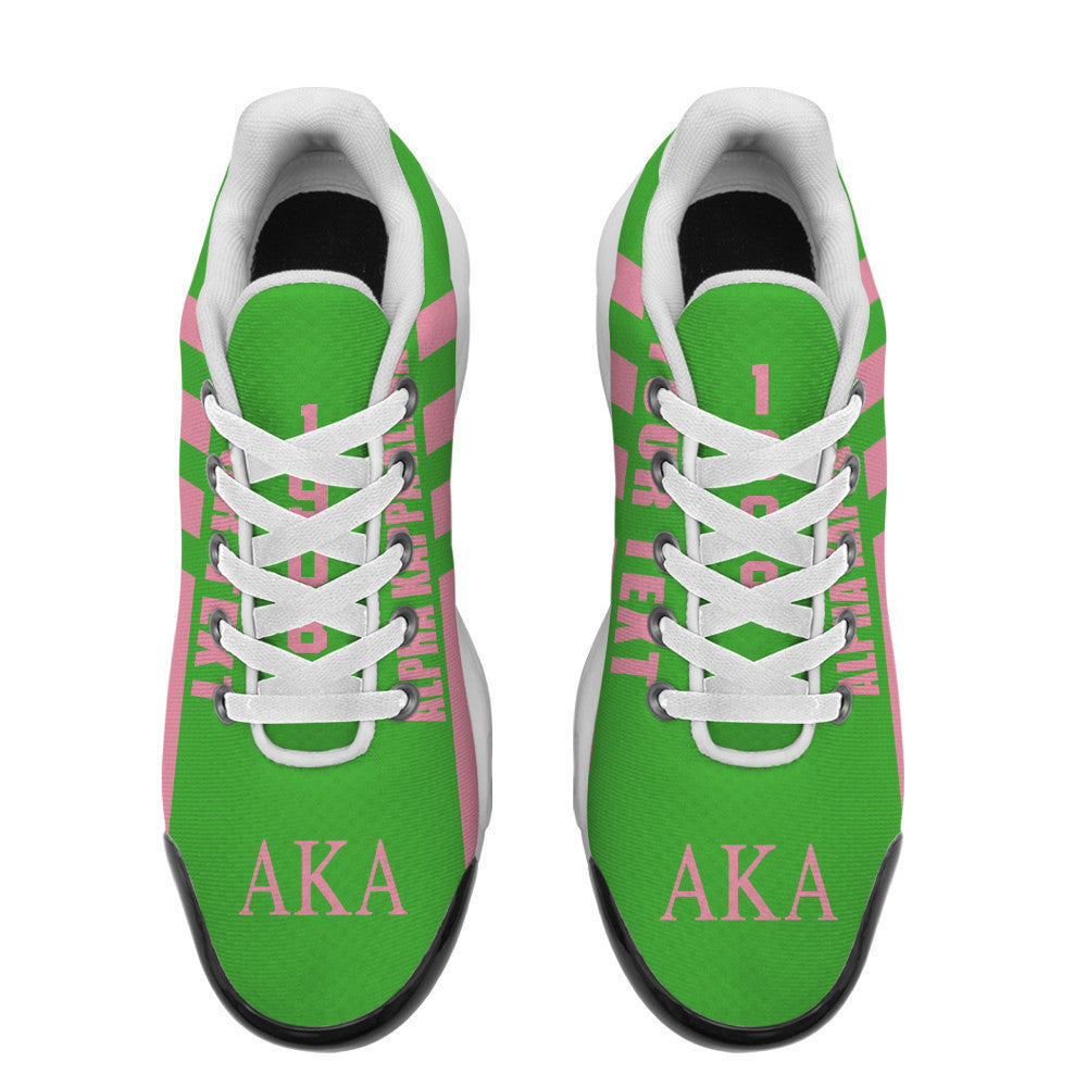 Africa Zone Greek Life Footwear - AKA Sorority Cushion Sports Shoes A31